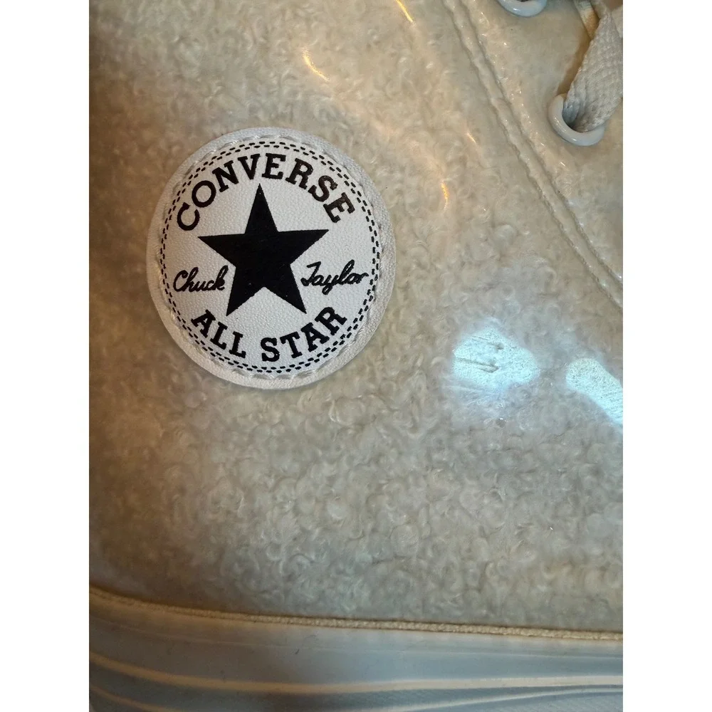 Converse Chuck Taylor Back to School Sherpa Lined Translucent Junior 6